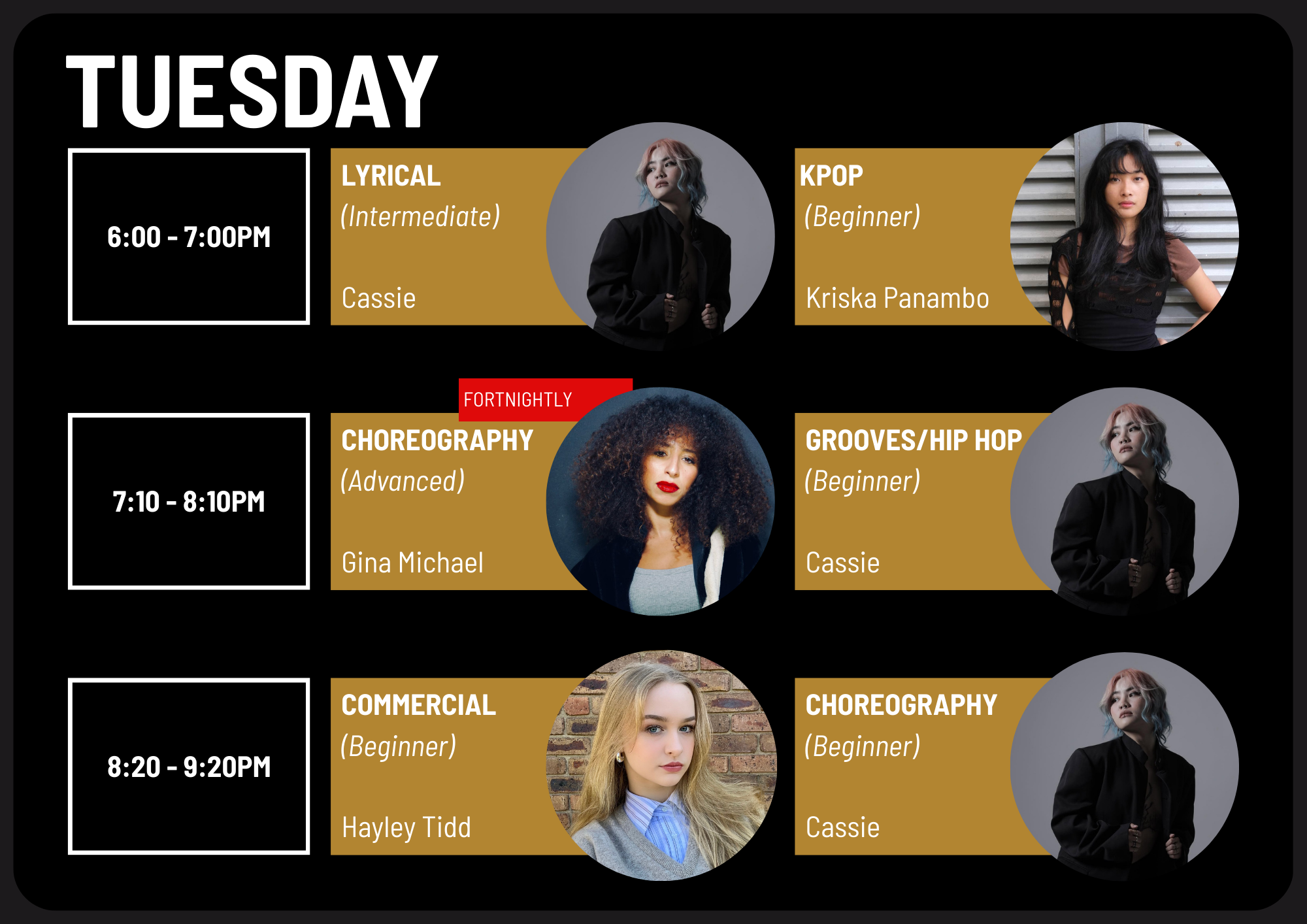 CASUAL TIMETABLE WEBSITE